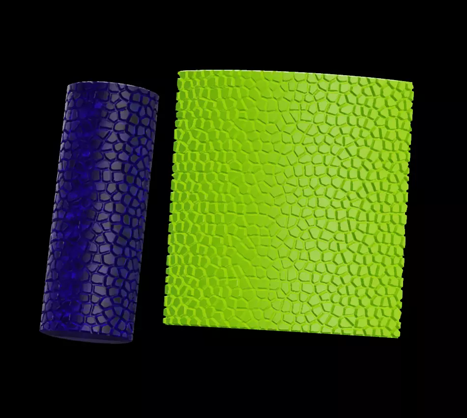 4 SEAMLESS TEXTURE ROLLER 3D print model 3D print model_0