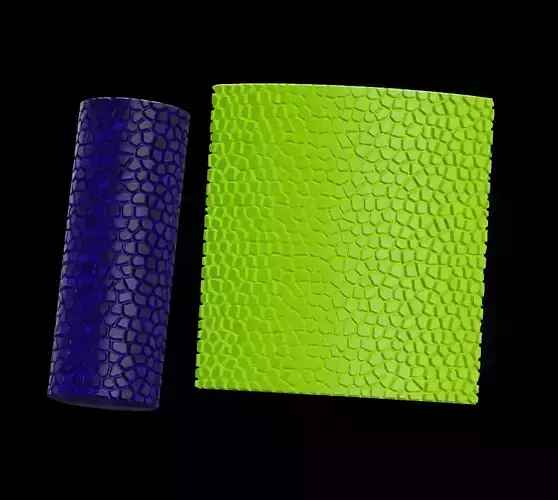 4 SEAMLESS TEXTURE ROLLER 3D print model 3D print model