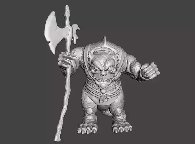 REPTILIAN VINTAGE THUNDERCAST REPTILIO COMPLETO 3D print model