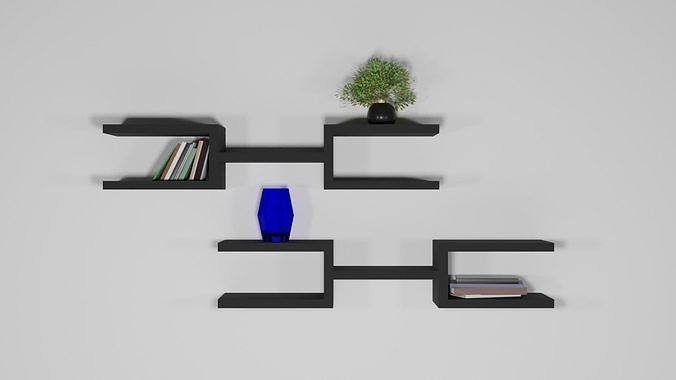 Shelve shelf 3D model