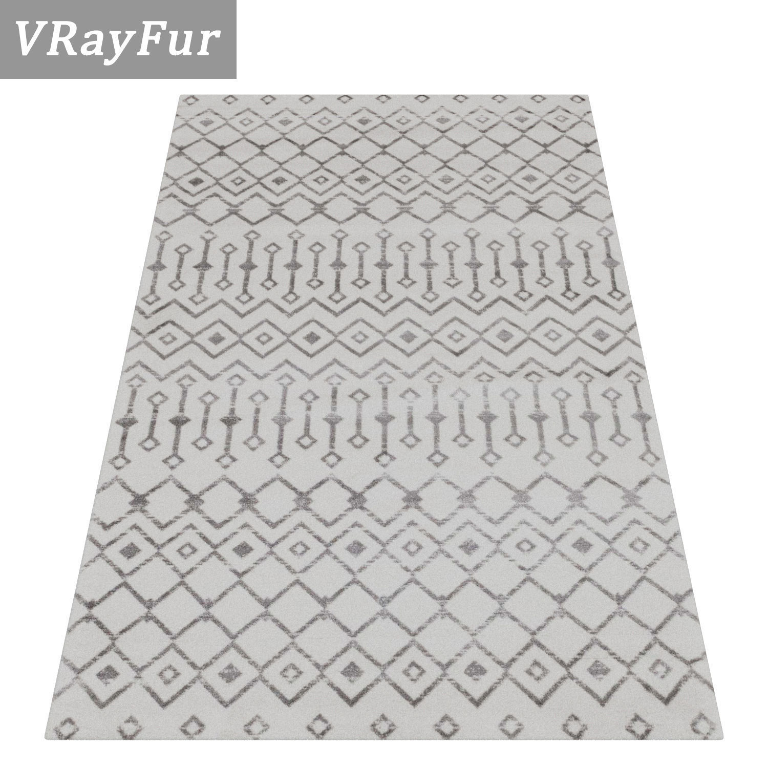 Rug Set 1801 3D model_2