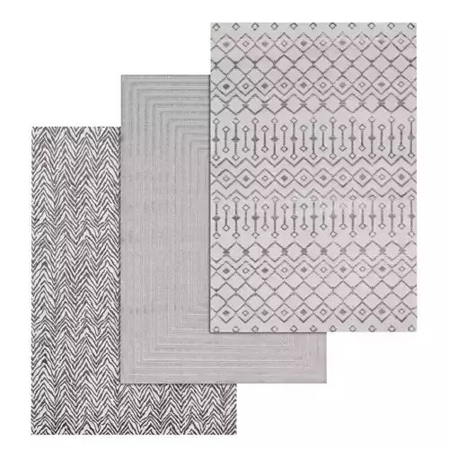 Rug Set 1801 3D model