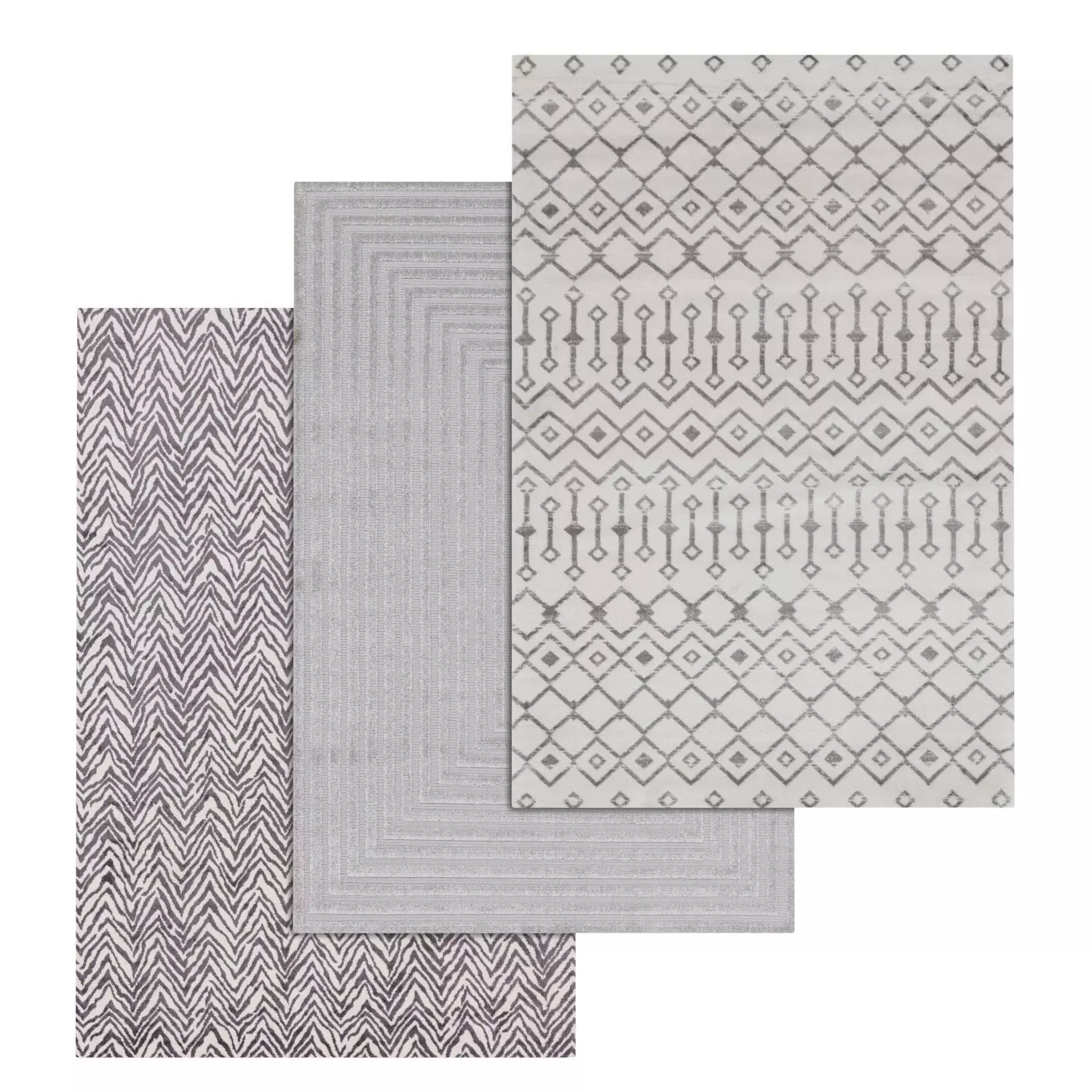 Rug Set 1801 3D model_0