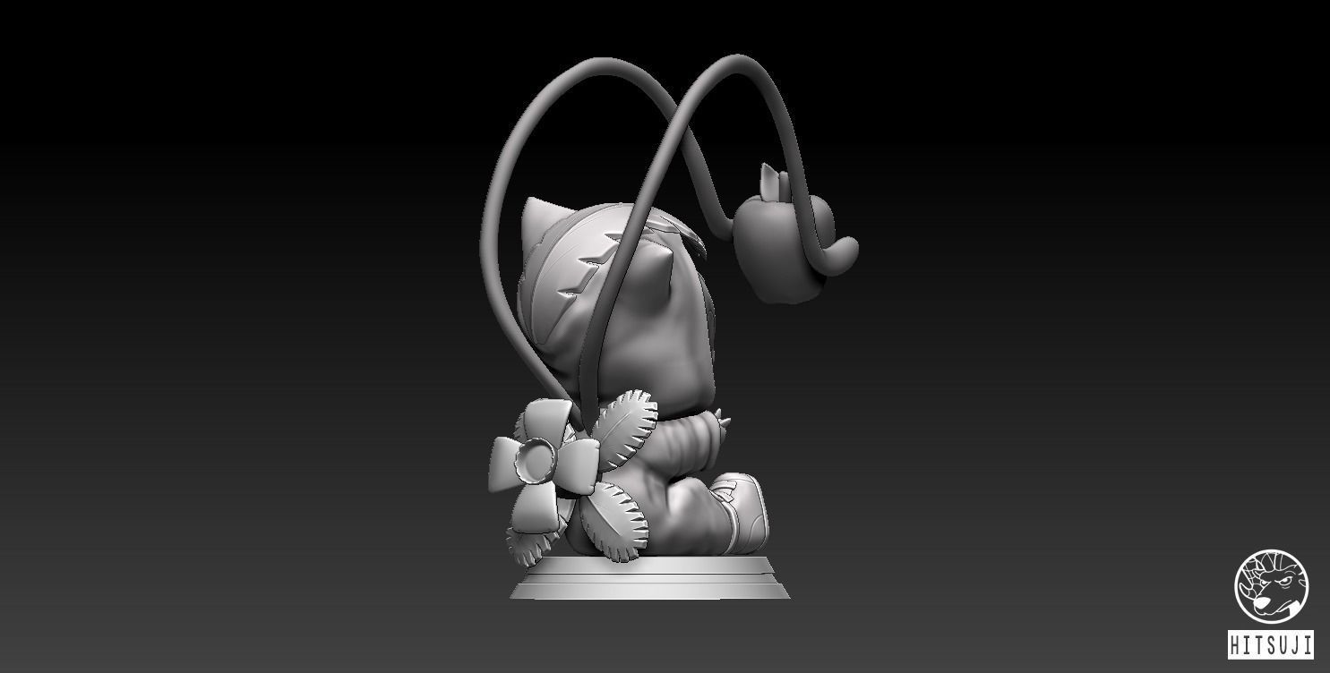 Bulbasaur ItsBirdy Style 3D print model_4