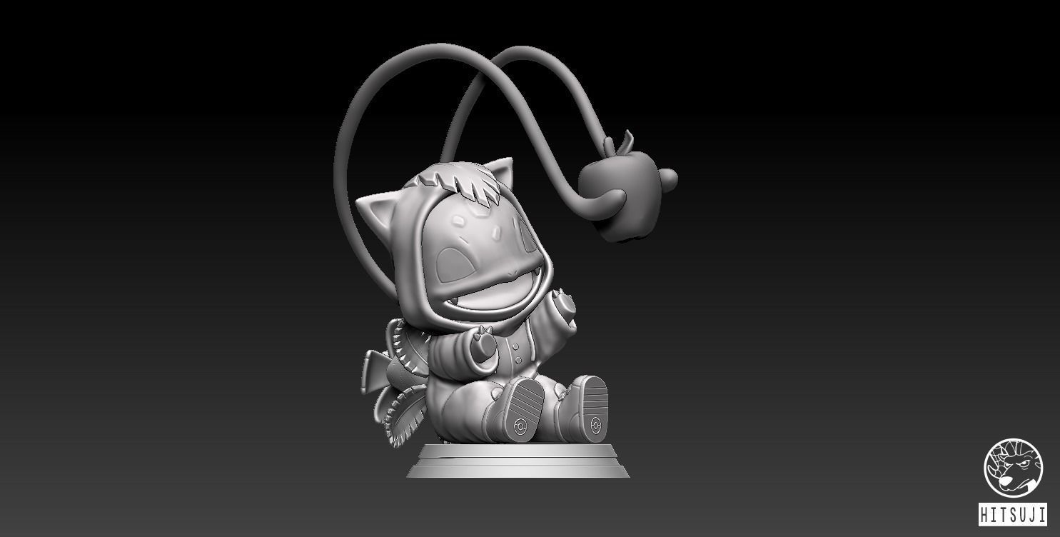 Bulbasaur ItsBirdy Style 3D print model_3