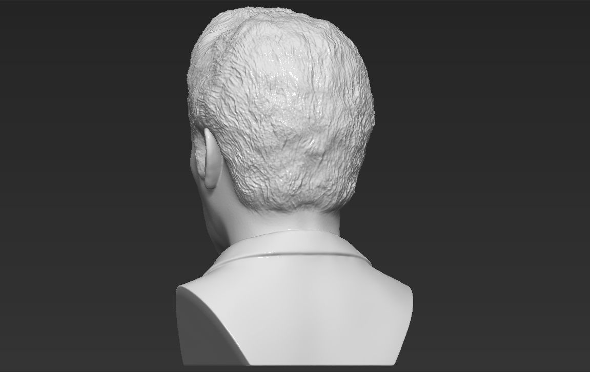 Cosmo Kramer from Seinfeld bust 3D printing ready stl obj 3D print model_11