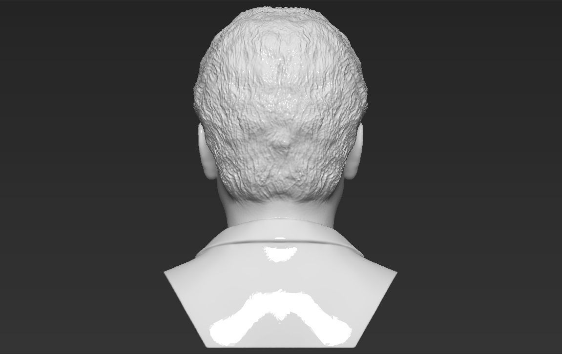 Cosmo Kramer from Seinfeld bust 3D printing ready stl obj 3D print model_12