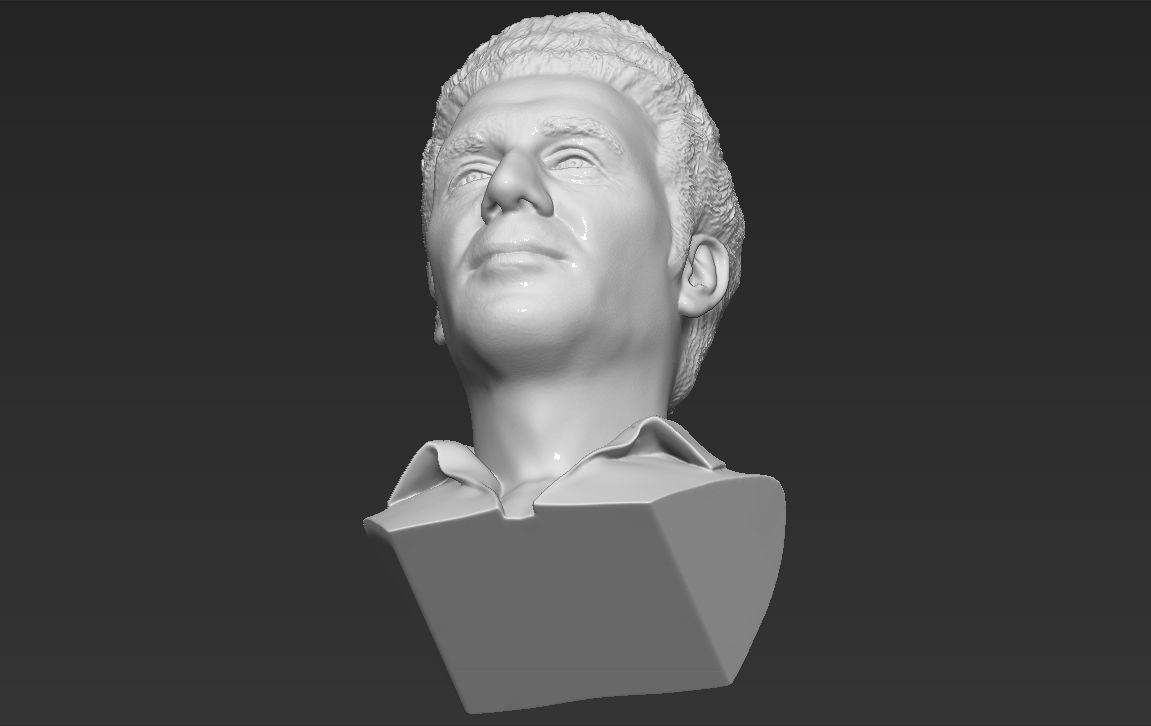 Cosmo Kramer from Seinfeld bust 3D printing ready stl obj 3D print model_27
