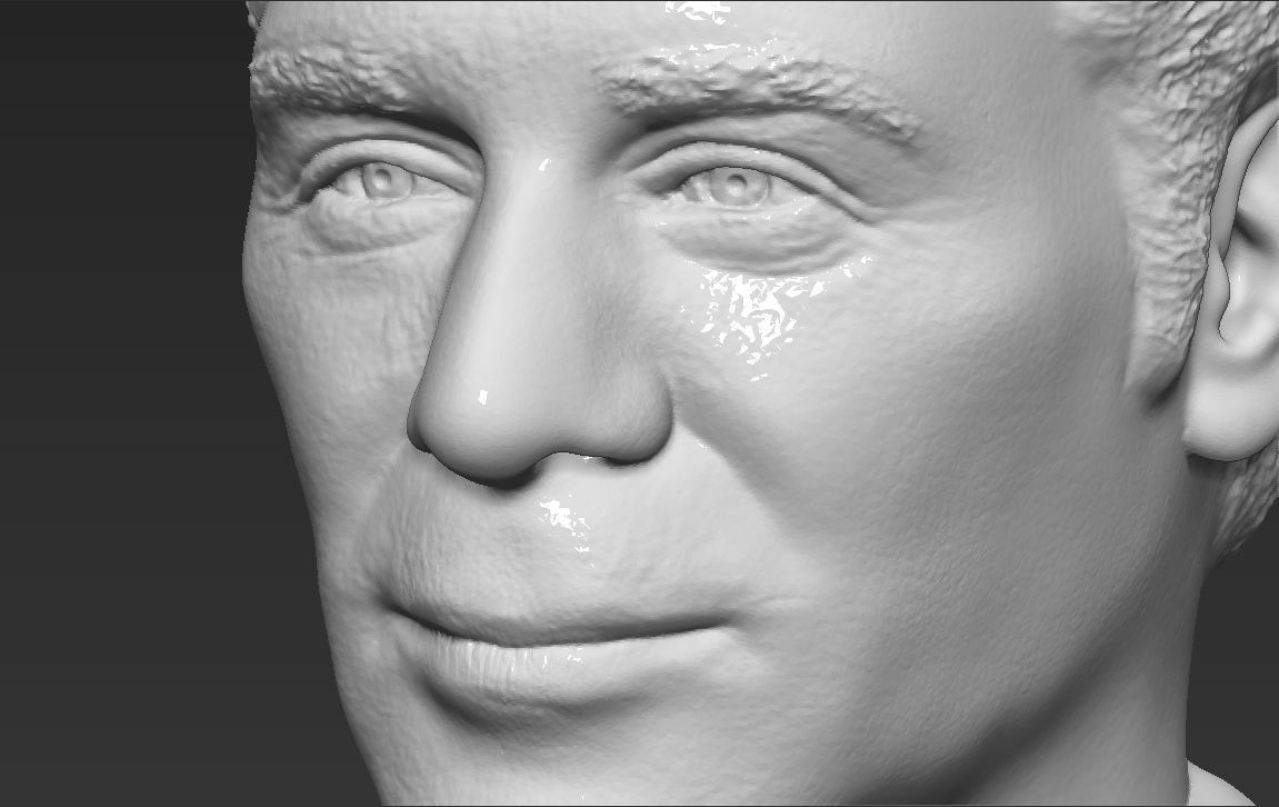 Cosmo Kramer from Seinfeld bust 3D printing ready stl obj 3D print model_22