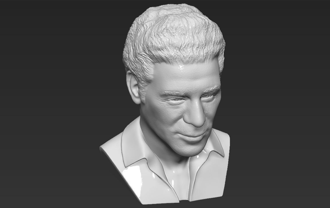 Cosmo Kramer from Seinfeld bust 3D printing ready stl obj 3D print model_18