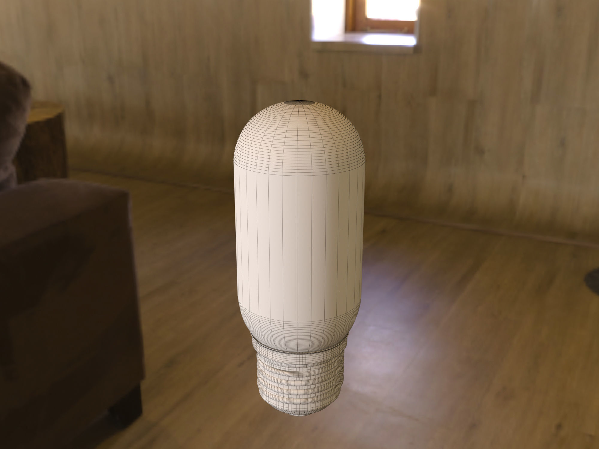 Edison Bulb 3D model_5