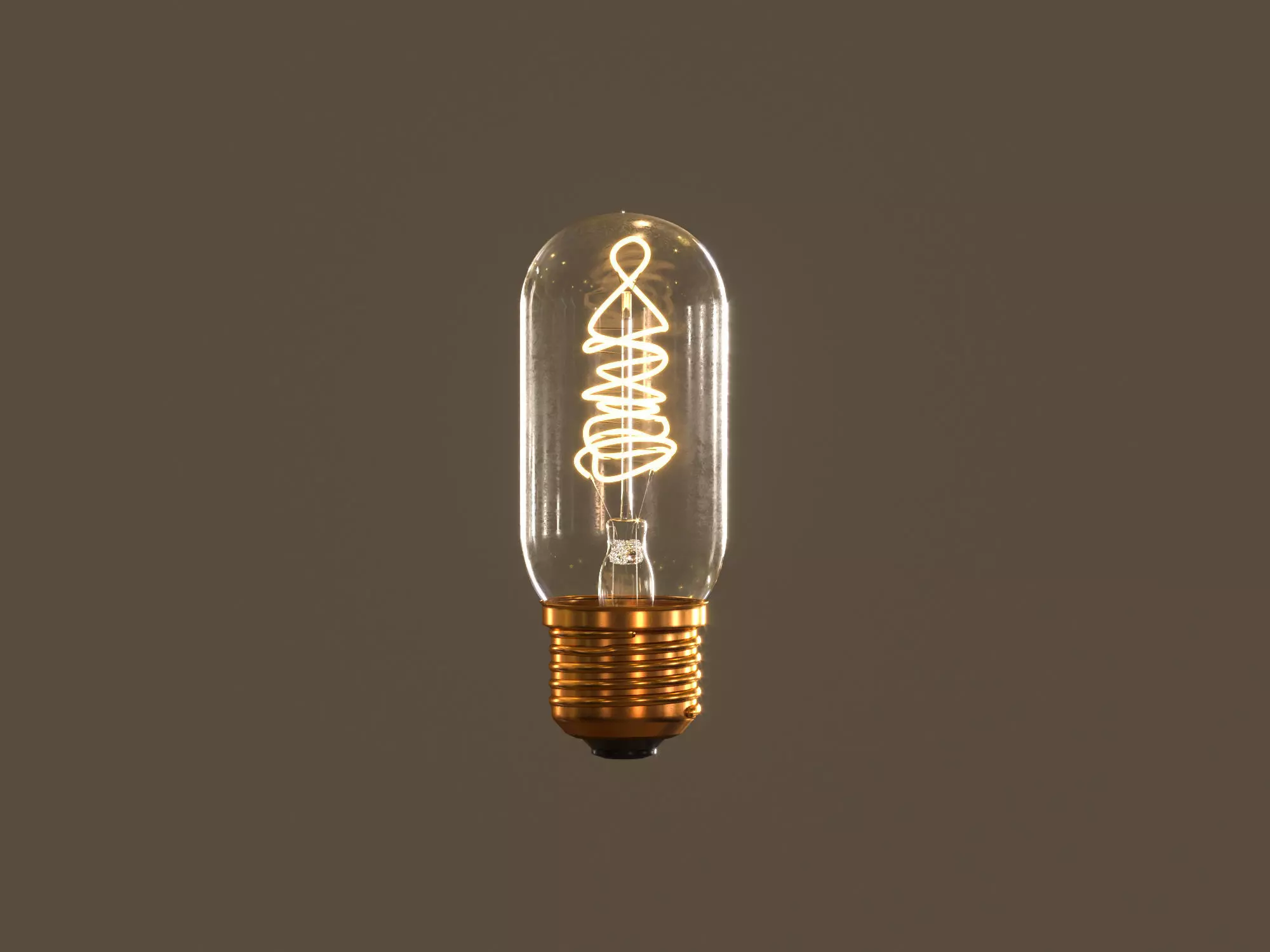 Edison Bulb 3D model_0