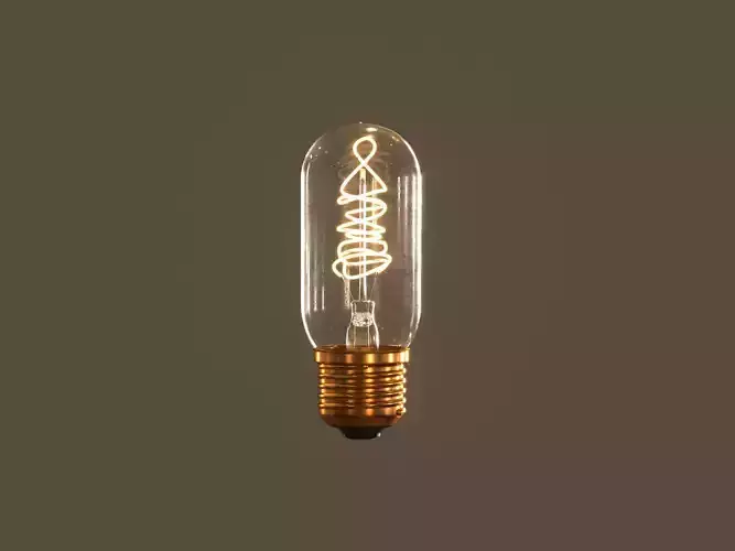  Edison Bulb 3D model