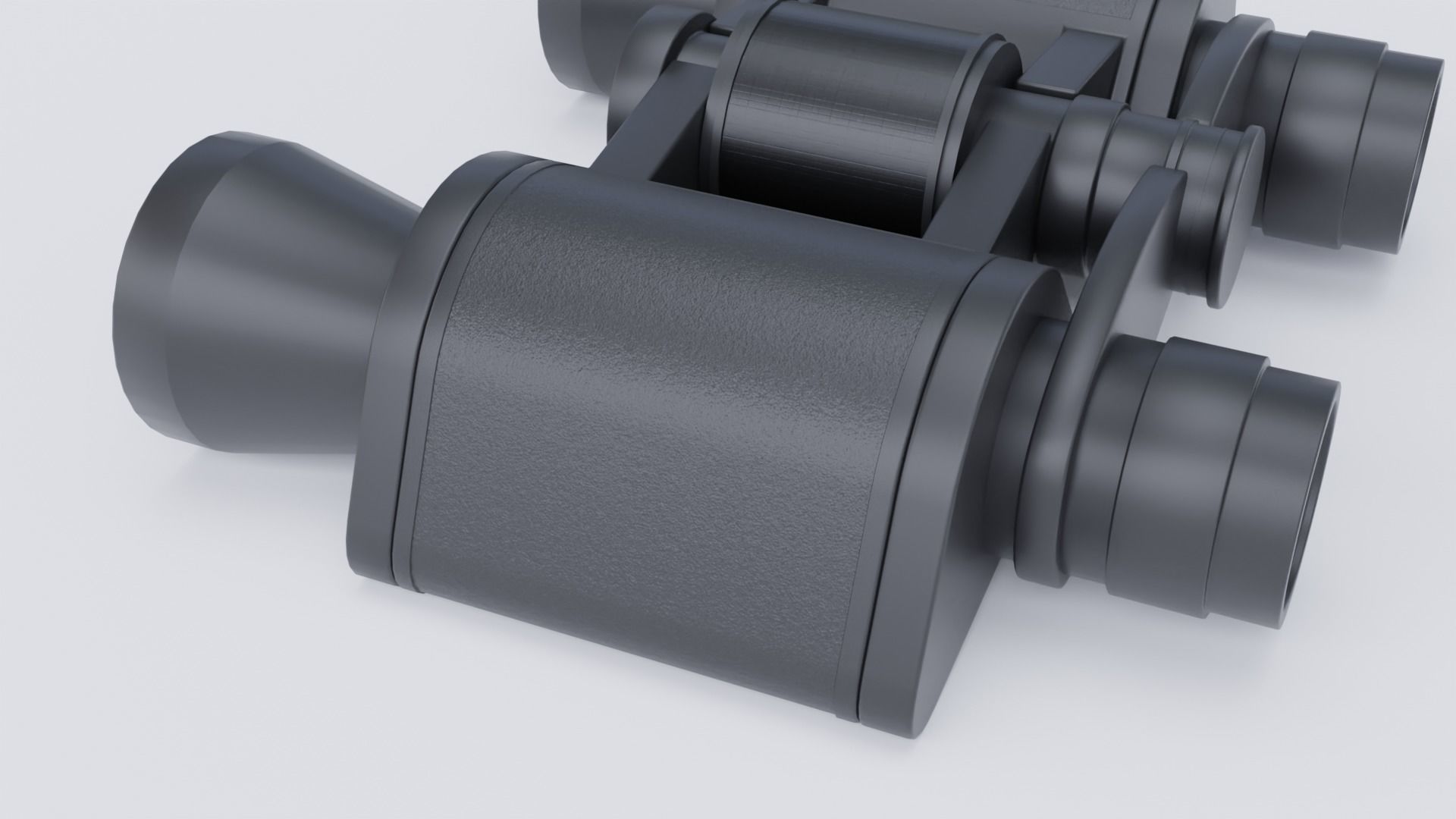 Binoculars Collection Low-poly 3D model_9