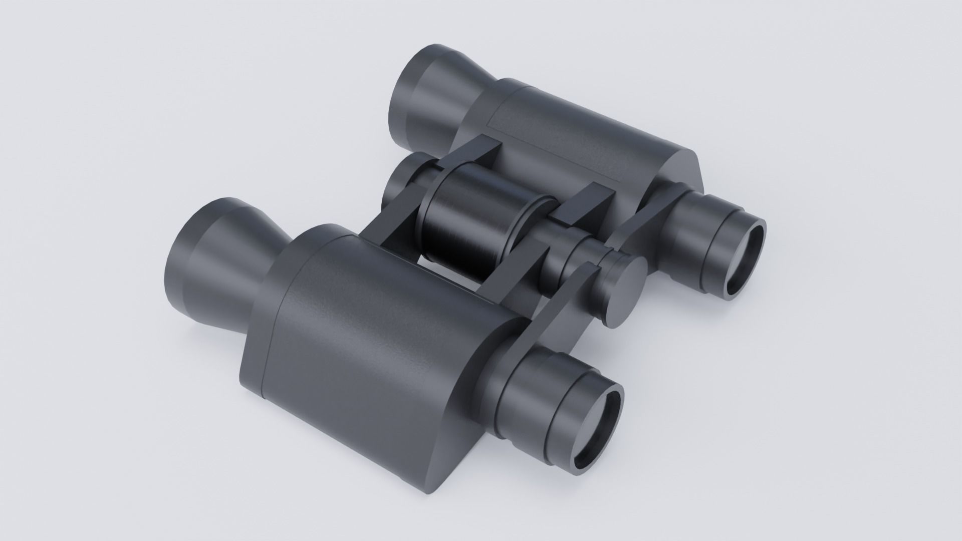 Binoculars Collection Low-poly 3D model_12
