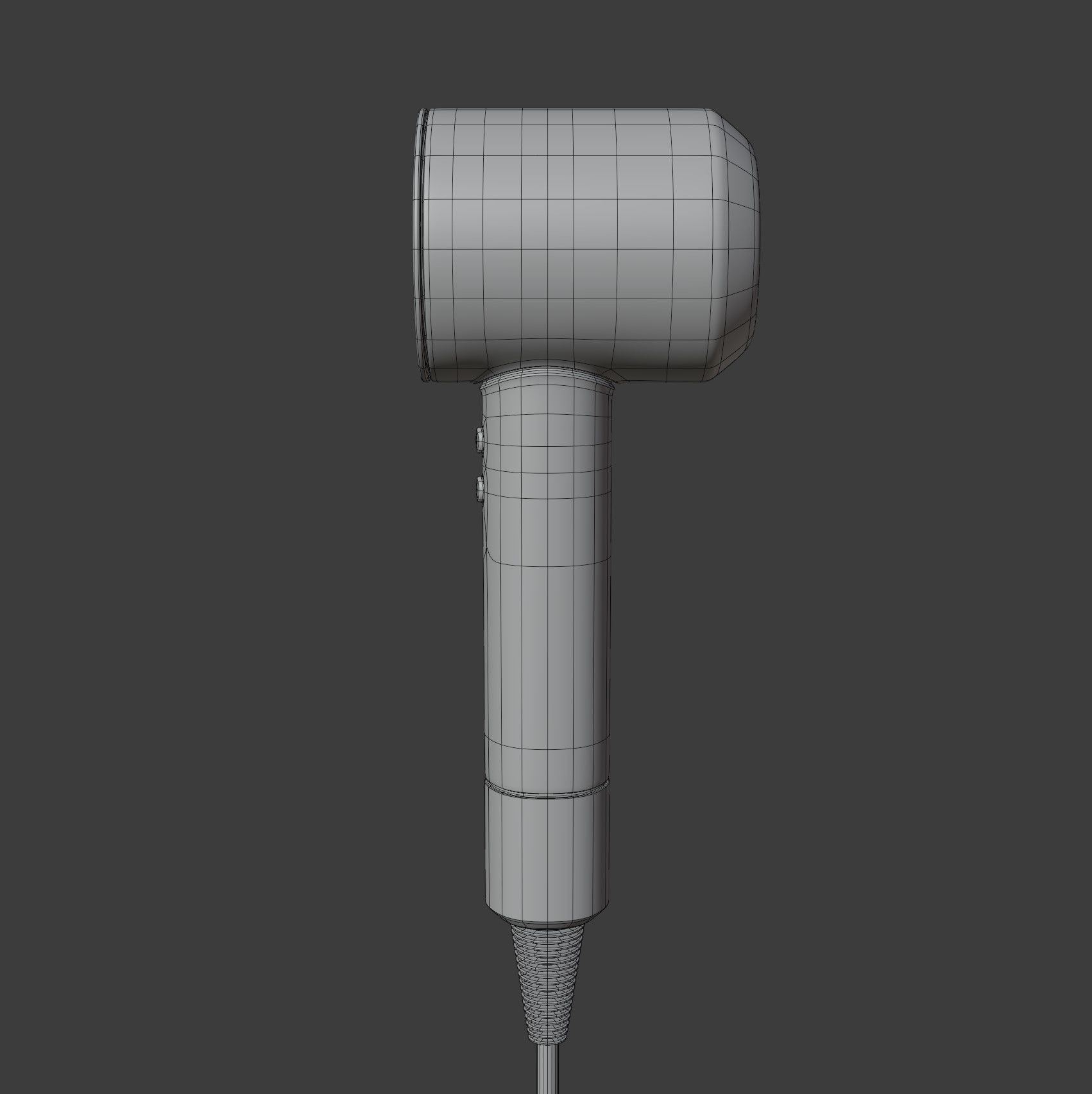 Dyson Supersonic Hair Dryer 3D model_11