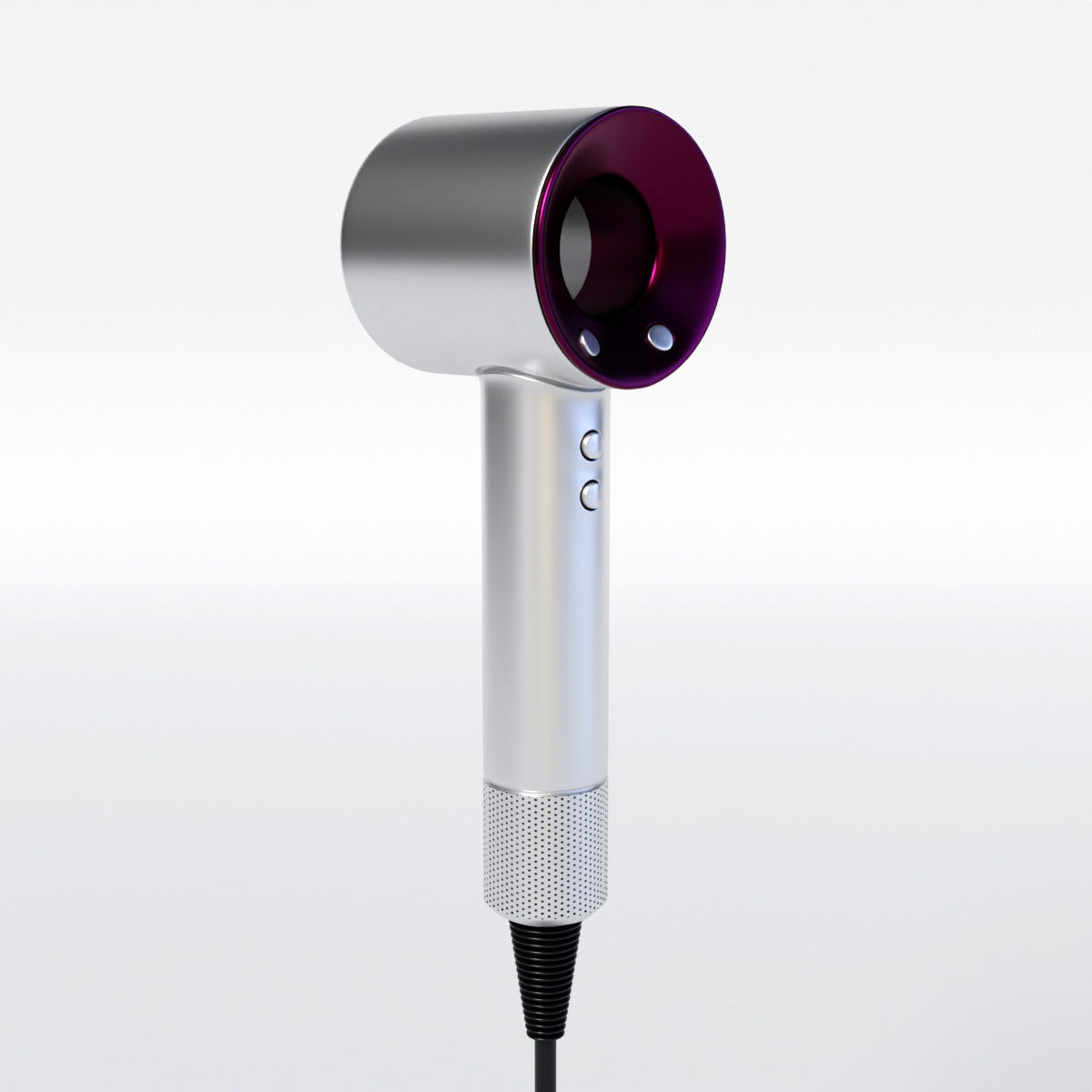 Dyson Supersonic Hair Dryer 3D model_8