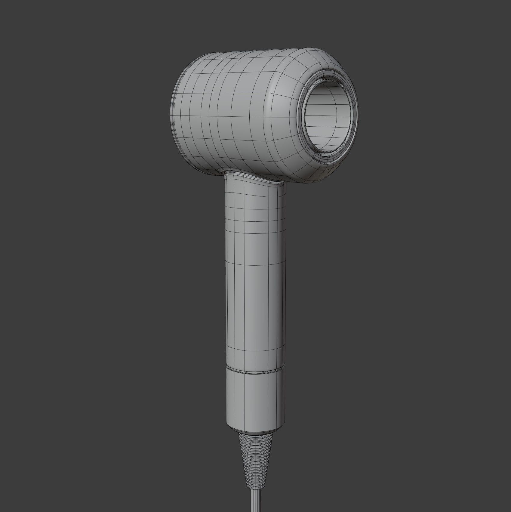 Dyson Supersonic Hair Dryer 3D model_12