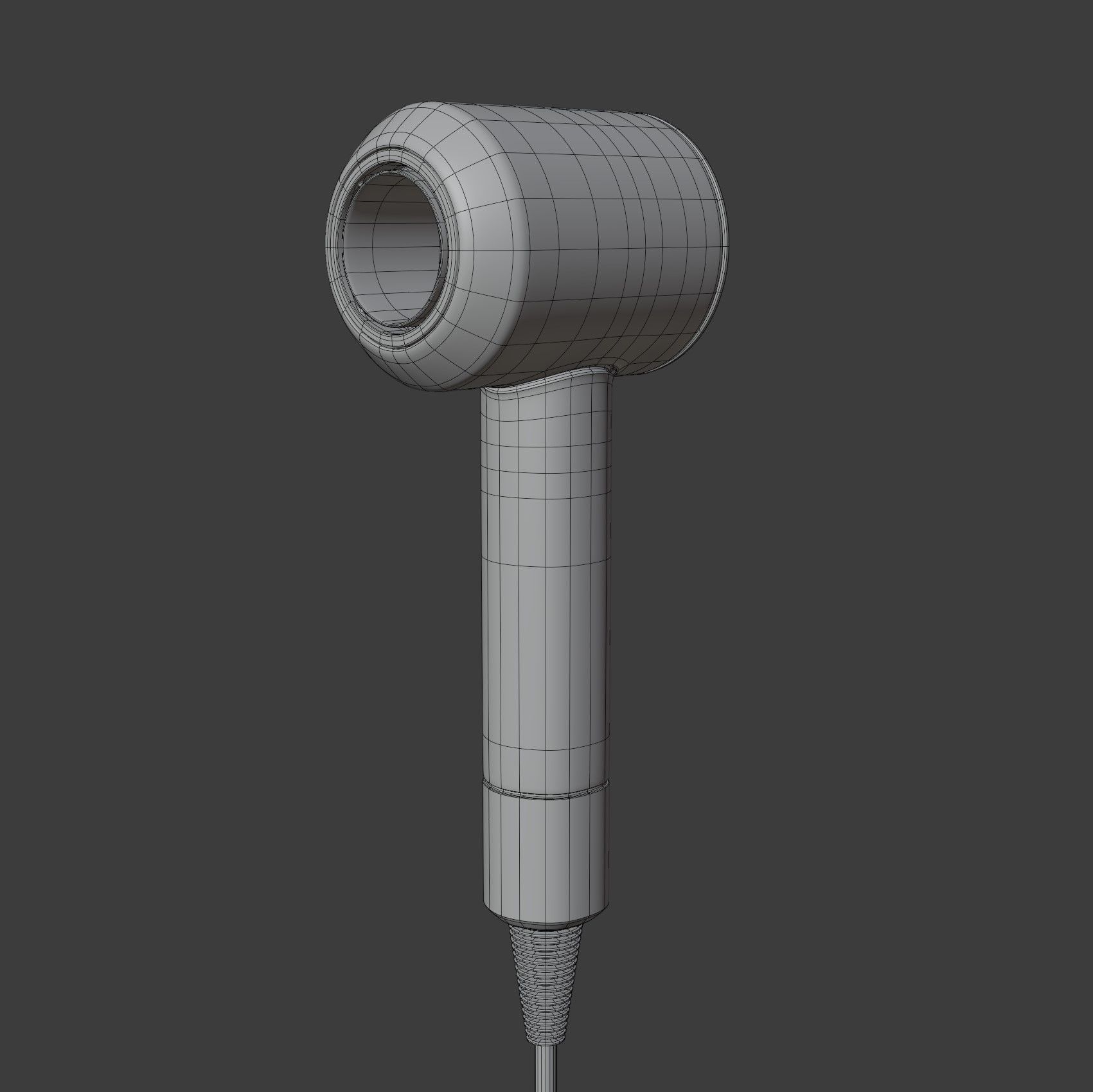 Dyson Supersonic Hair Dryer 3D model_14
