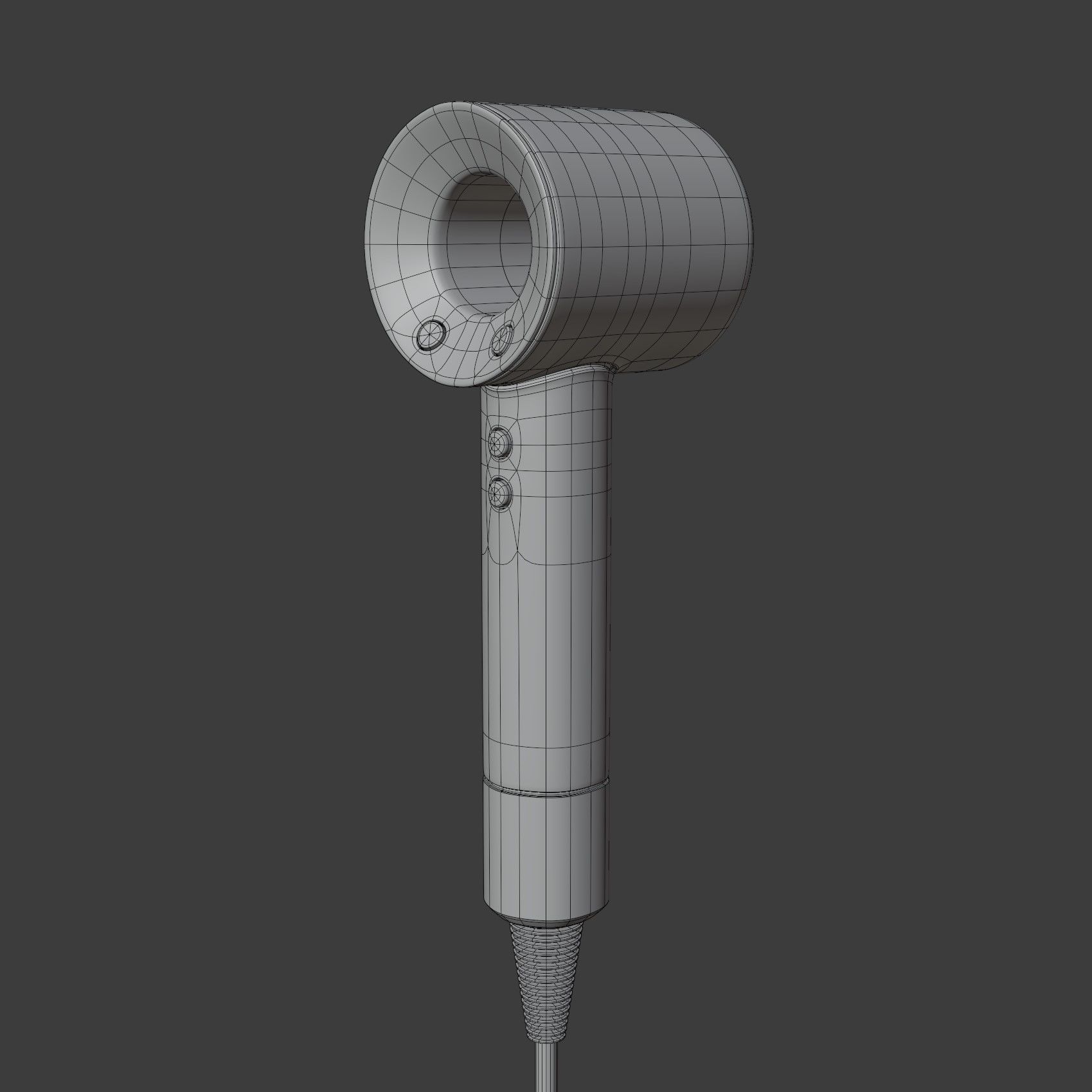 Dyson Supersonic Hair Dryer 3D model_10