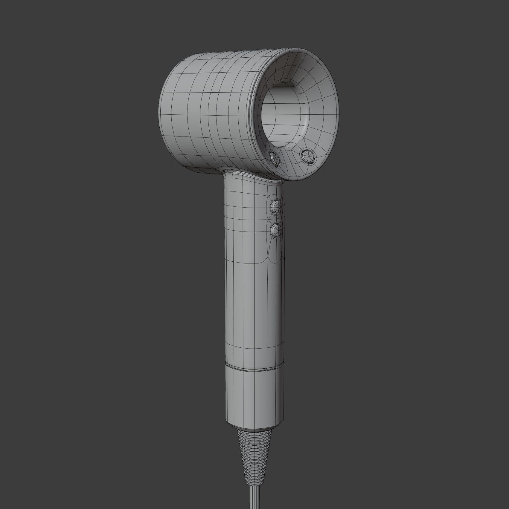 Dyson Supersonic Hair Dryer 3D model_16