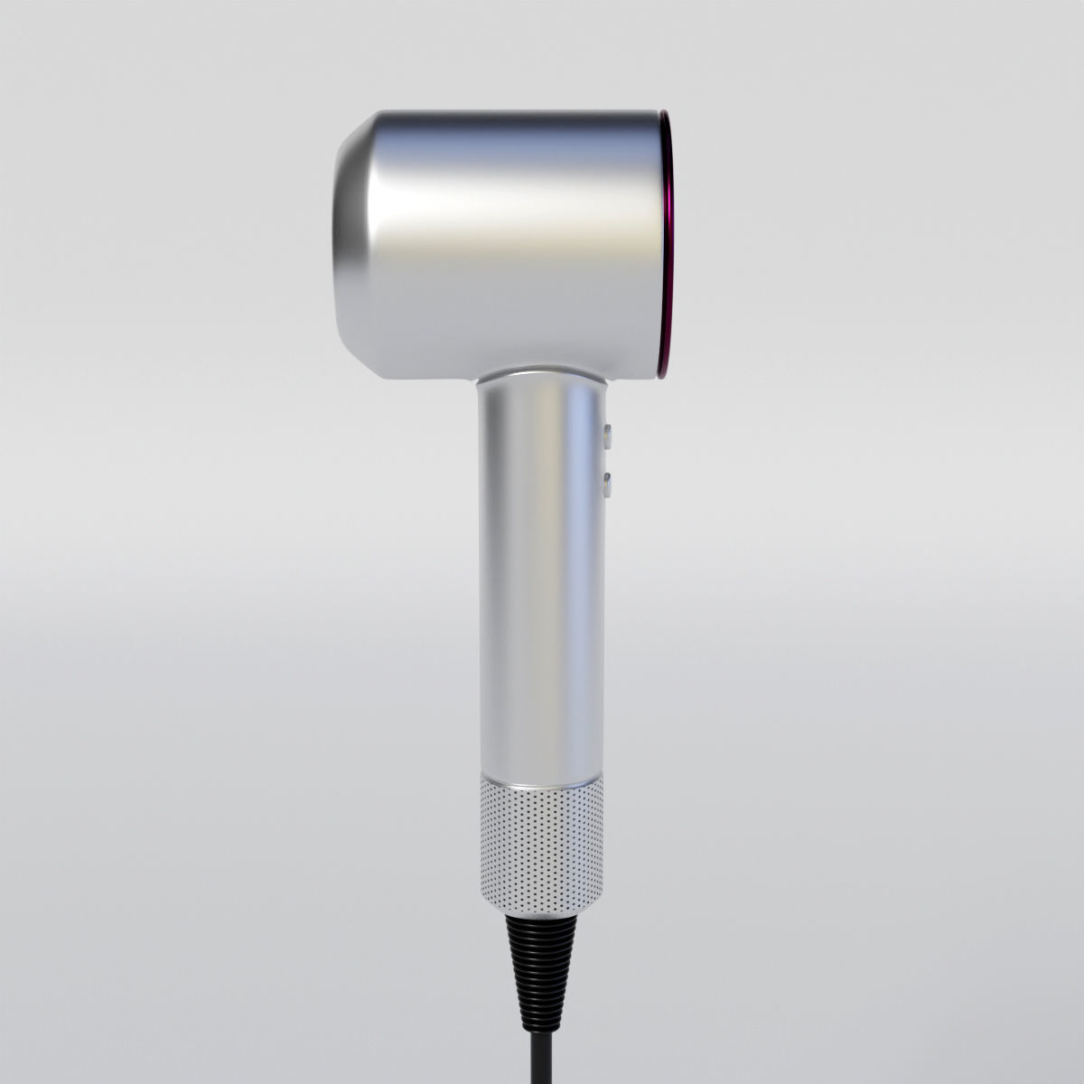 Dyson Supersonic Hair Dryer 3D model_7