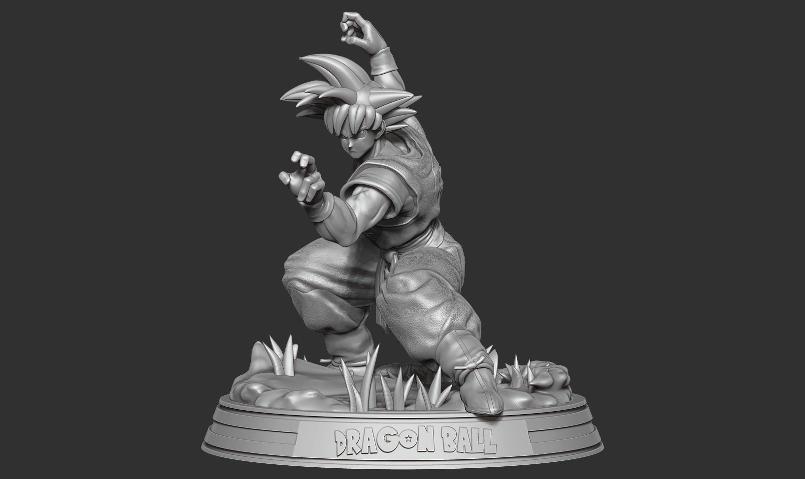 Son Goku - Ready to fight 3D print model_15