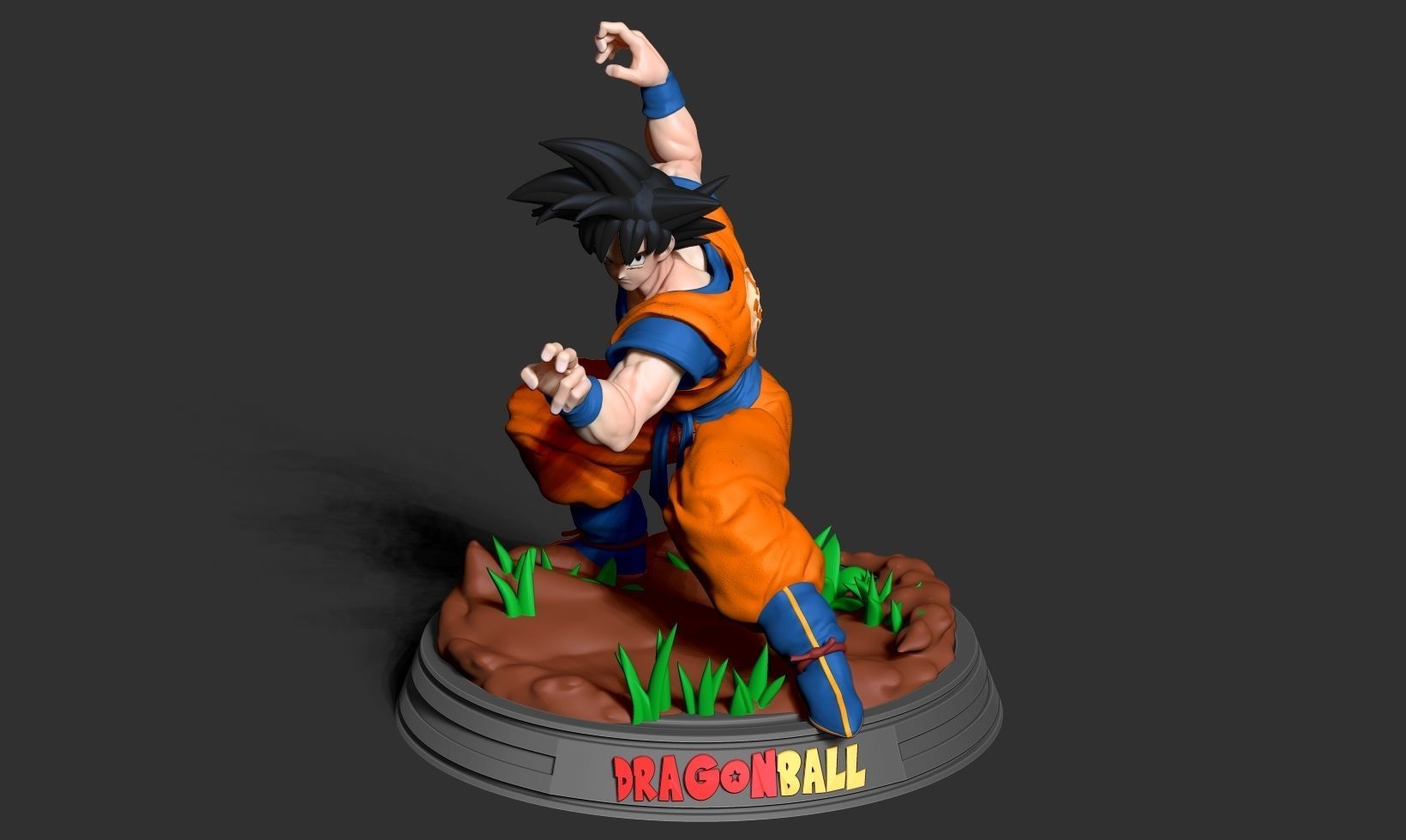 Son Goku - Ready to fight 3D print model_13