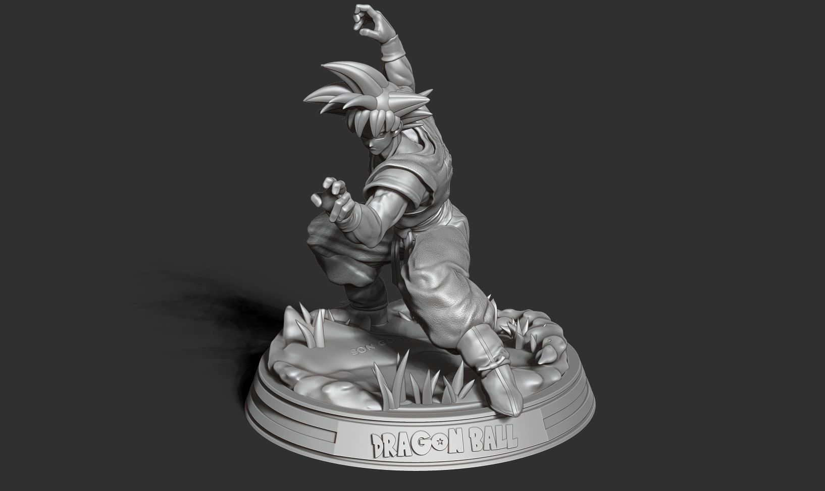 Son Goku - Ready to fight 3D print model_9