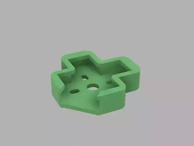 Frame Spare Part  Mount Motor Protector for TBS frame  5 inch  3D print model