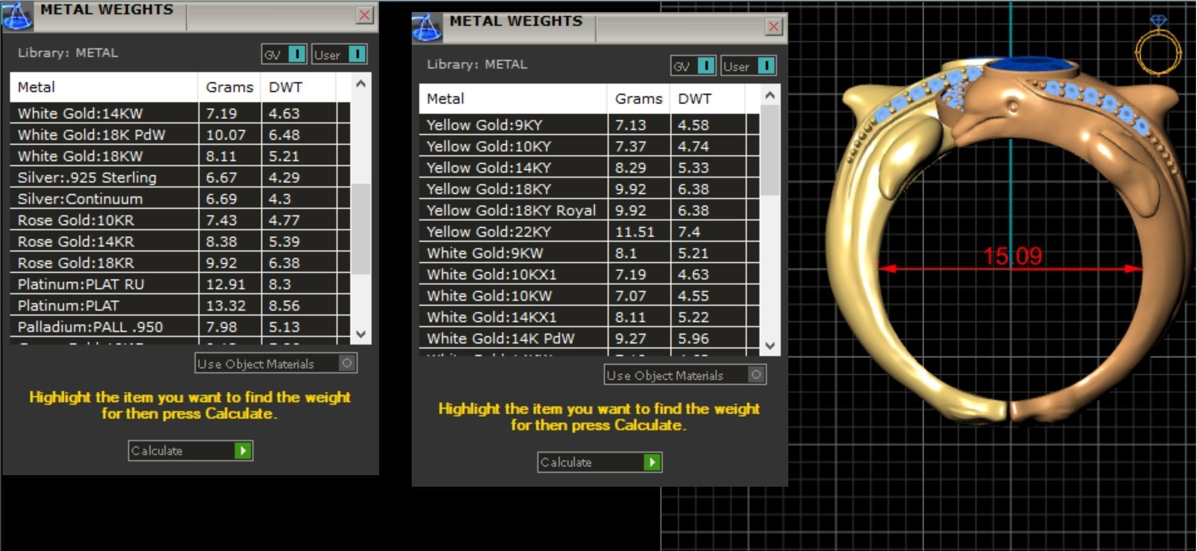 Ring Dolphins 3D print model_8