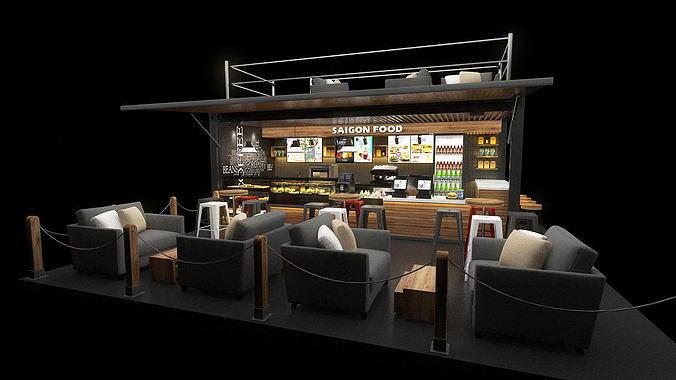 CONTAINER FOOD 3D model