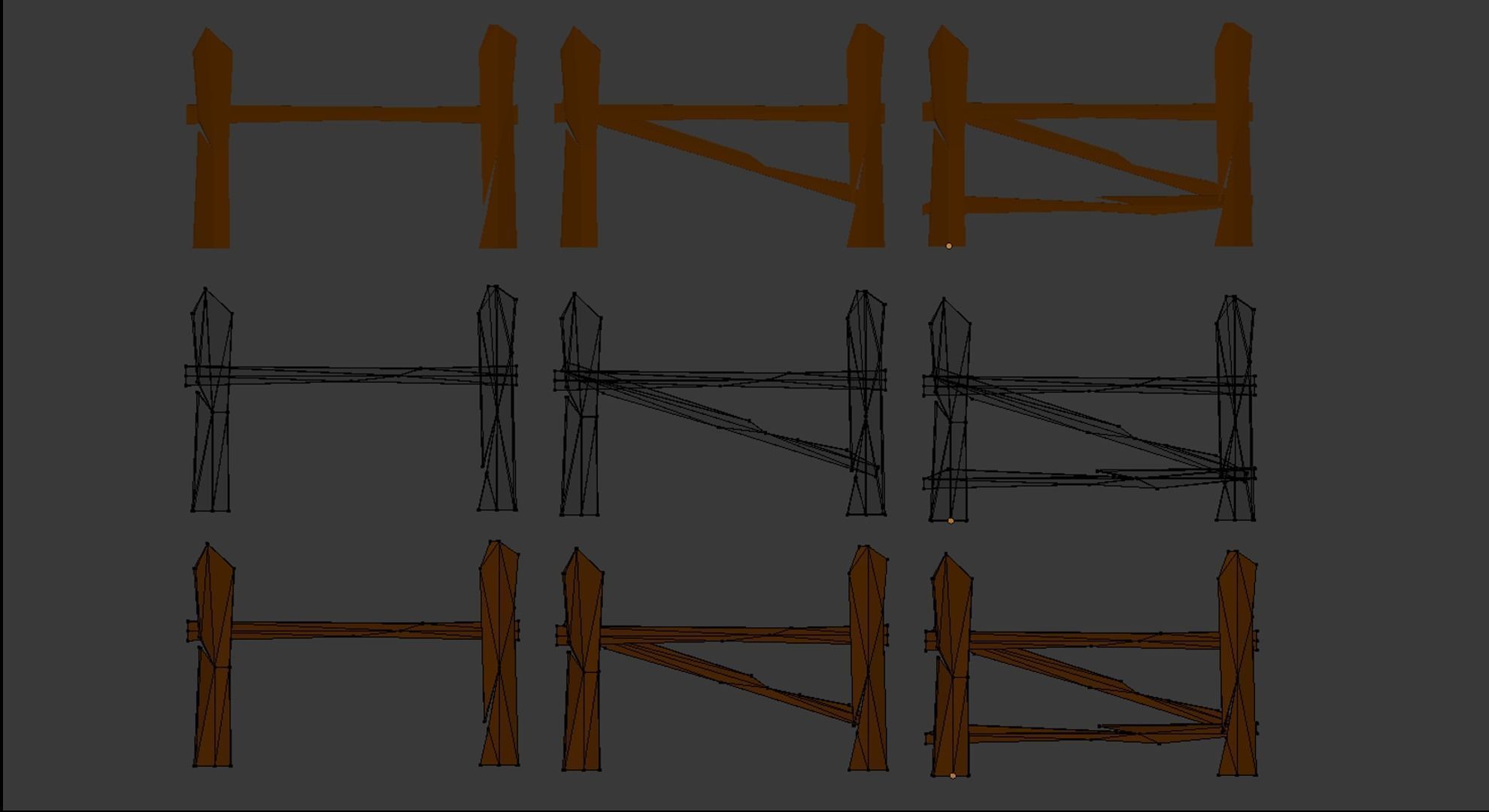 Lowpoly mini bundle 3d models Low-poly 3D model_9