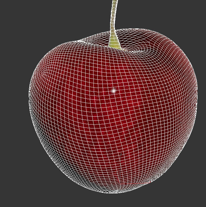 Cherry 3D model_9