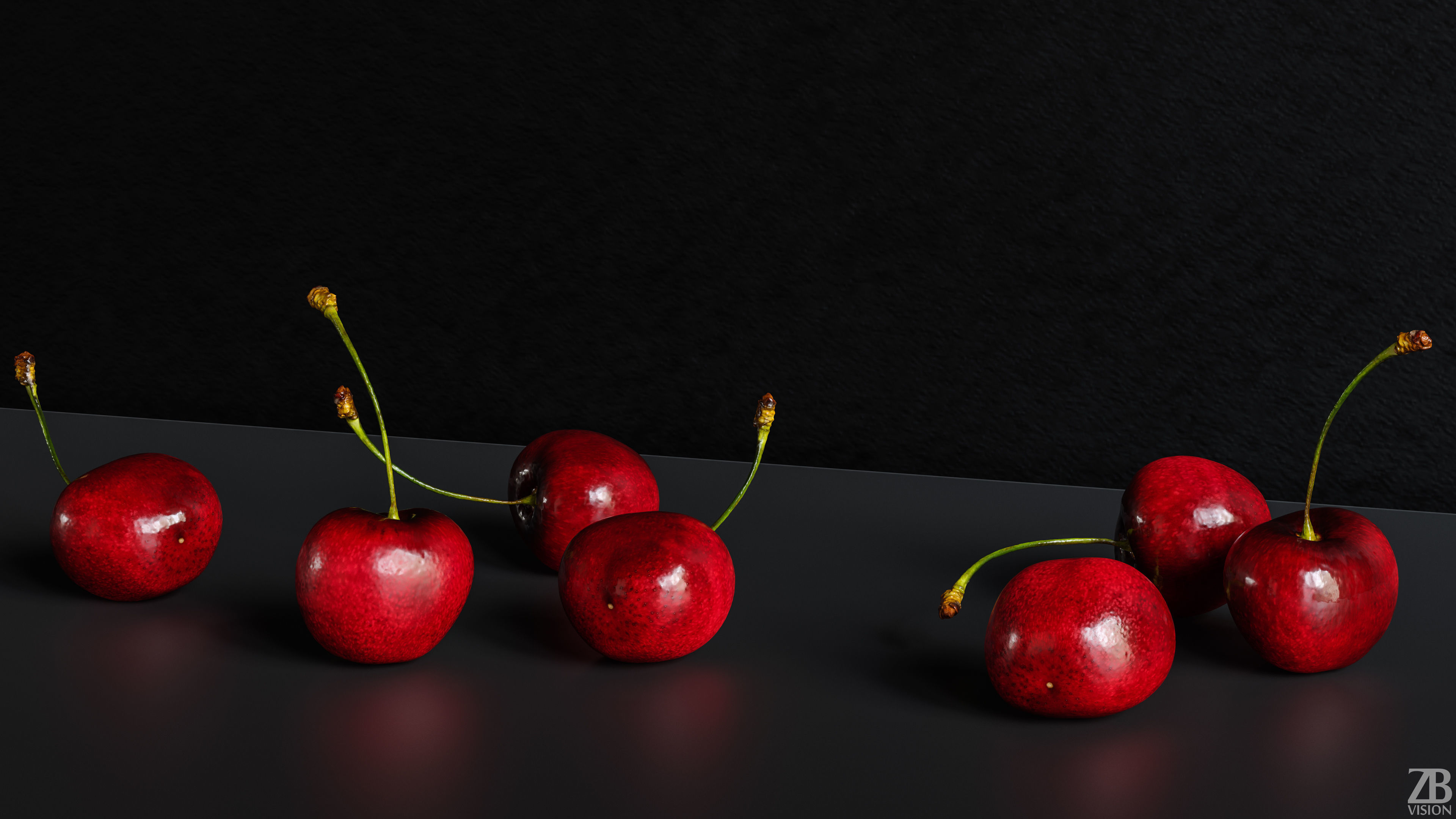 Cherry 3D model_11