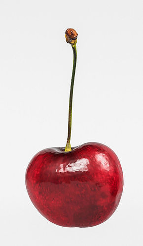 Cherry 3D model 6