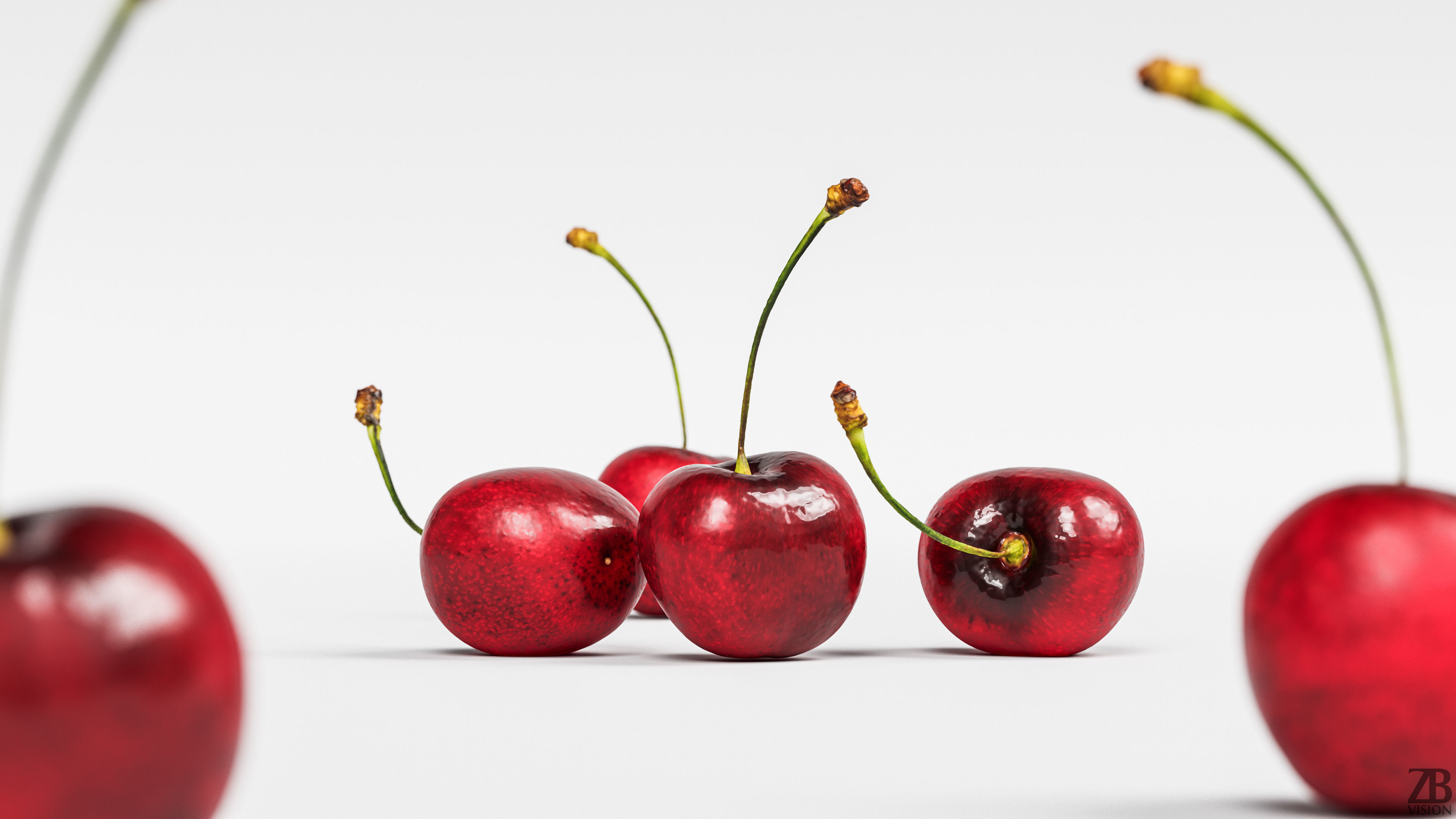 Cherry 3D model_0