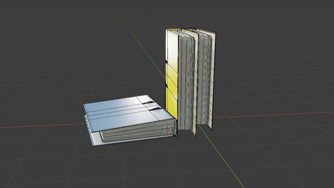 well made Ring binders Low-poly 3D model_2