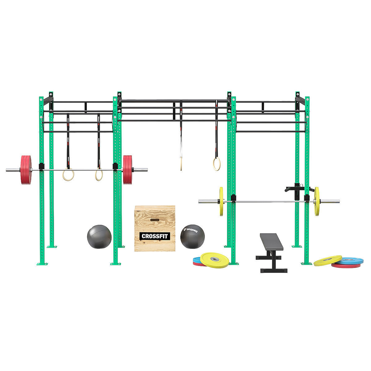 Crossfit equipment  3D model_5