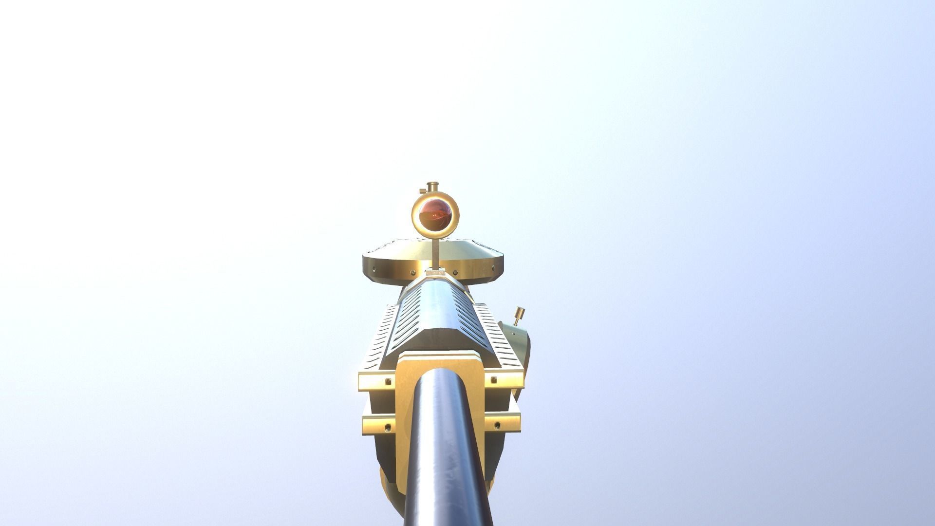 STEAMPUNK ICARUS SNIP RIFLE Low-poly 3D model_16