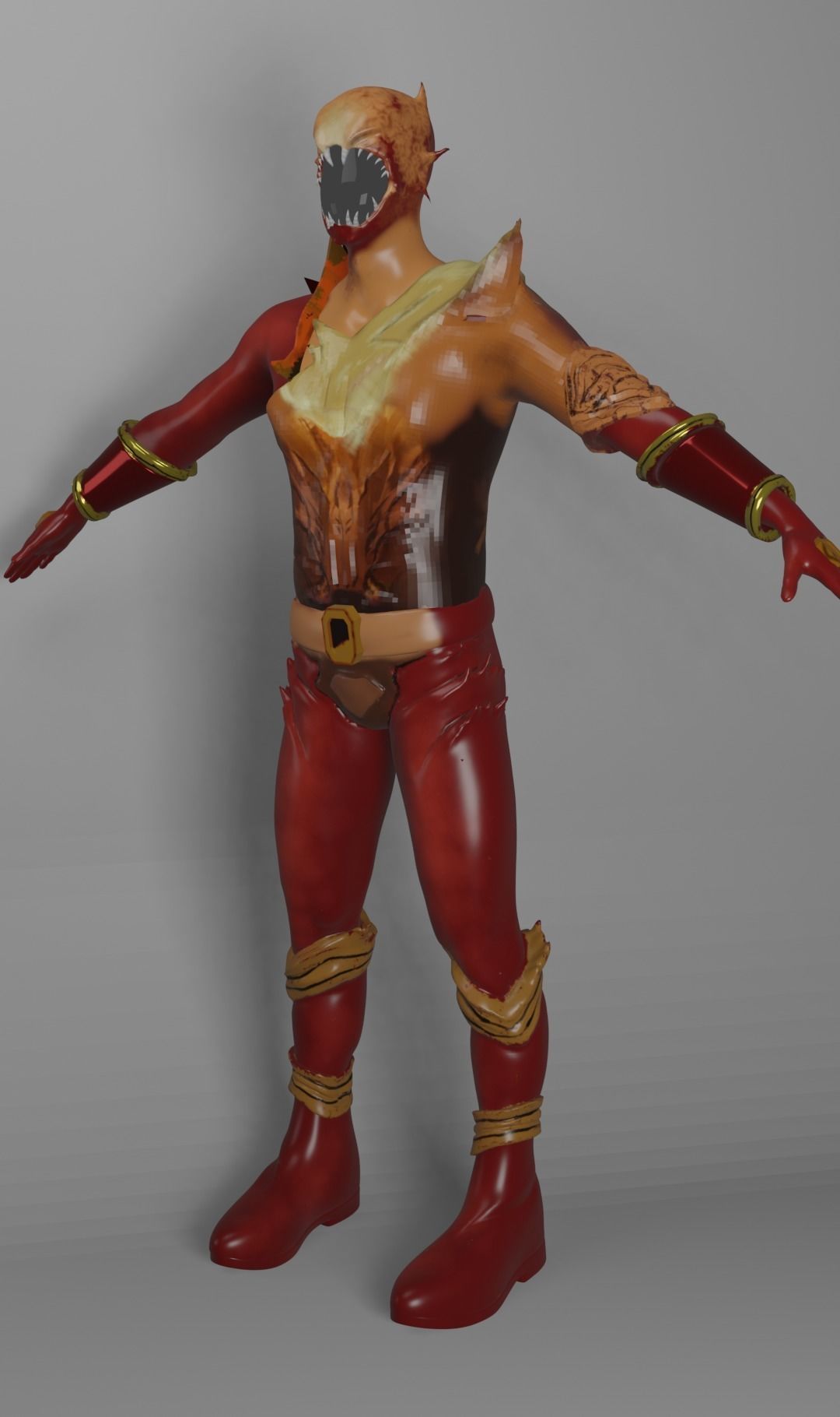 anime character 3D model_3