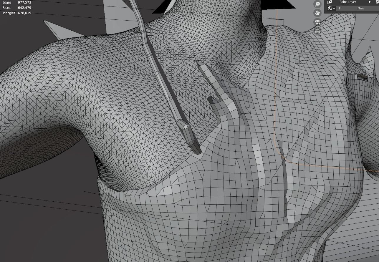 anime character 3D model_5