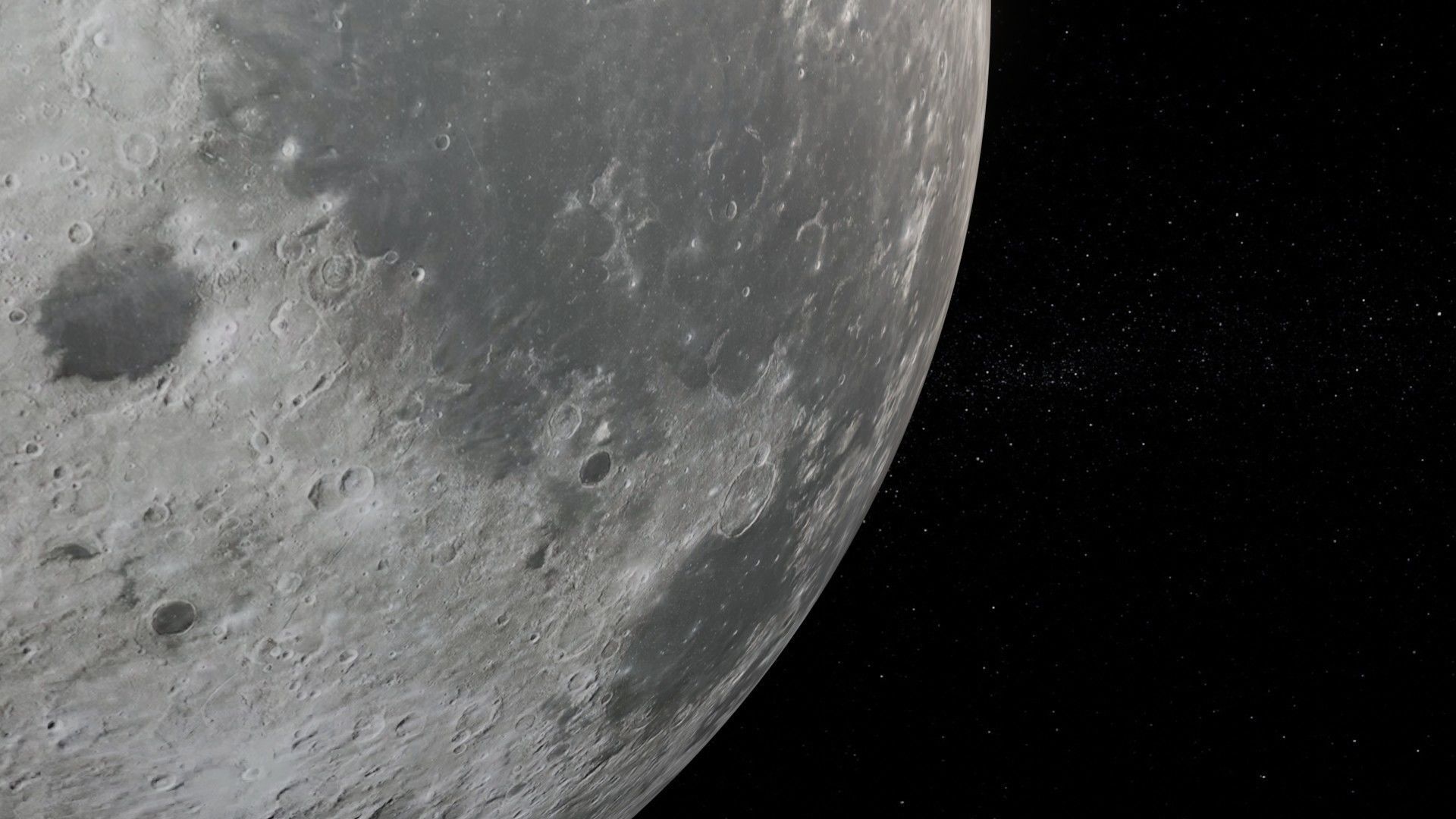 Photorealistic Solar System 8k Textures 3D Model Low-poly 3D model_16