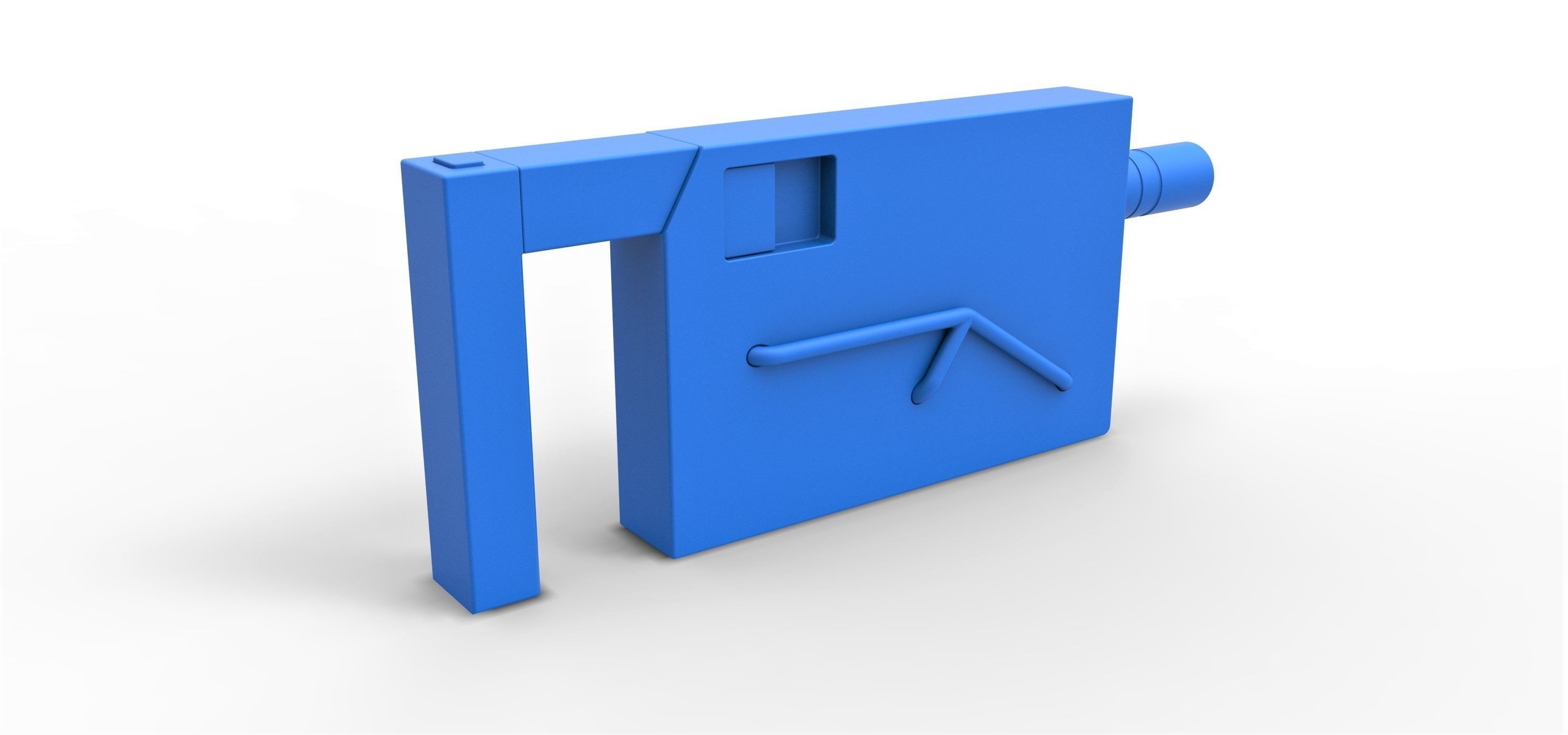 Atreides Gun from the movie Dune 1984 3D model_15