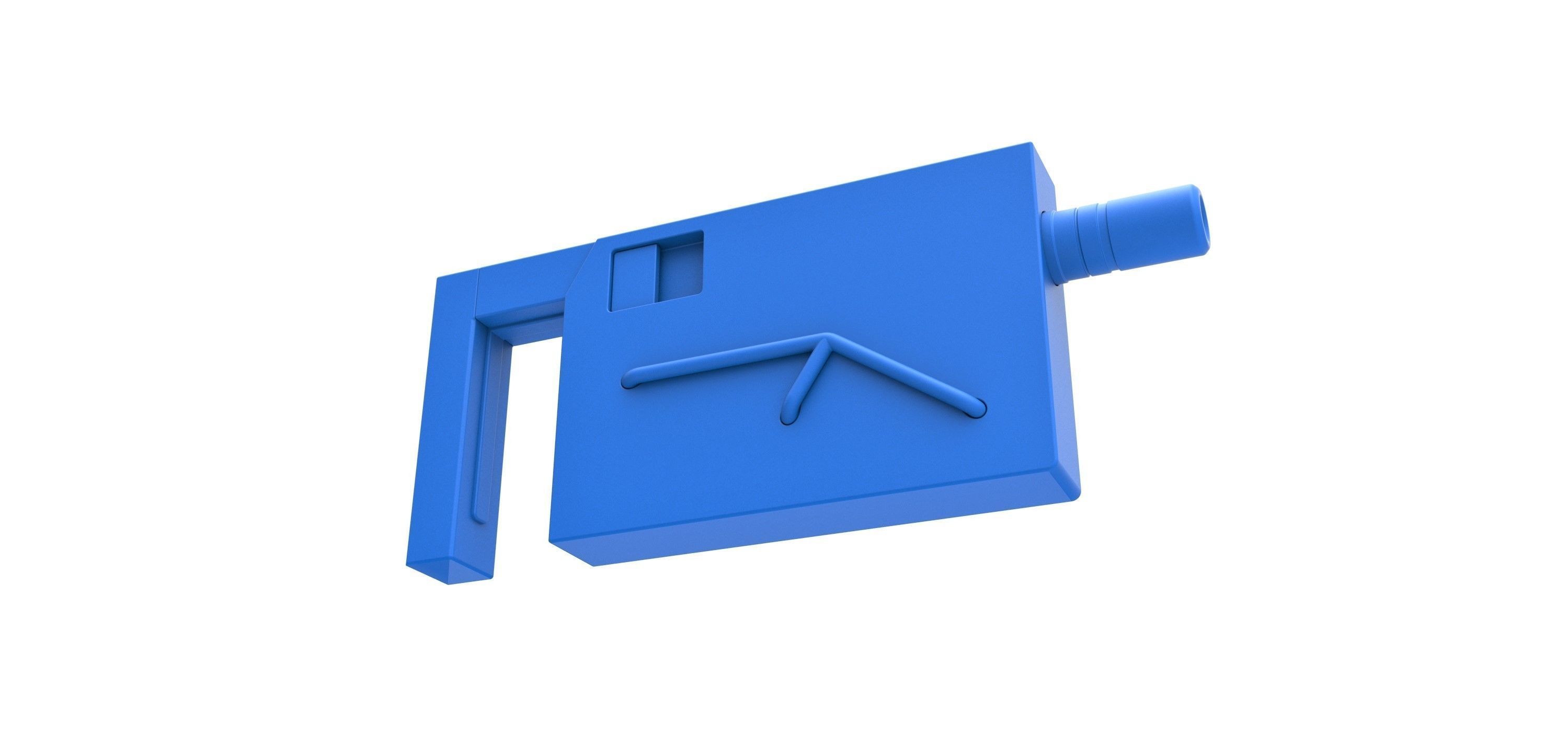 Atreides Gun from the movie Dune 1984 3D model_11