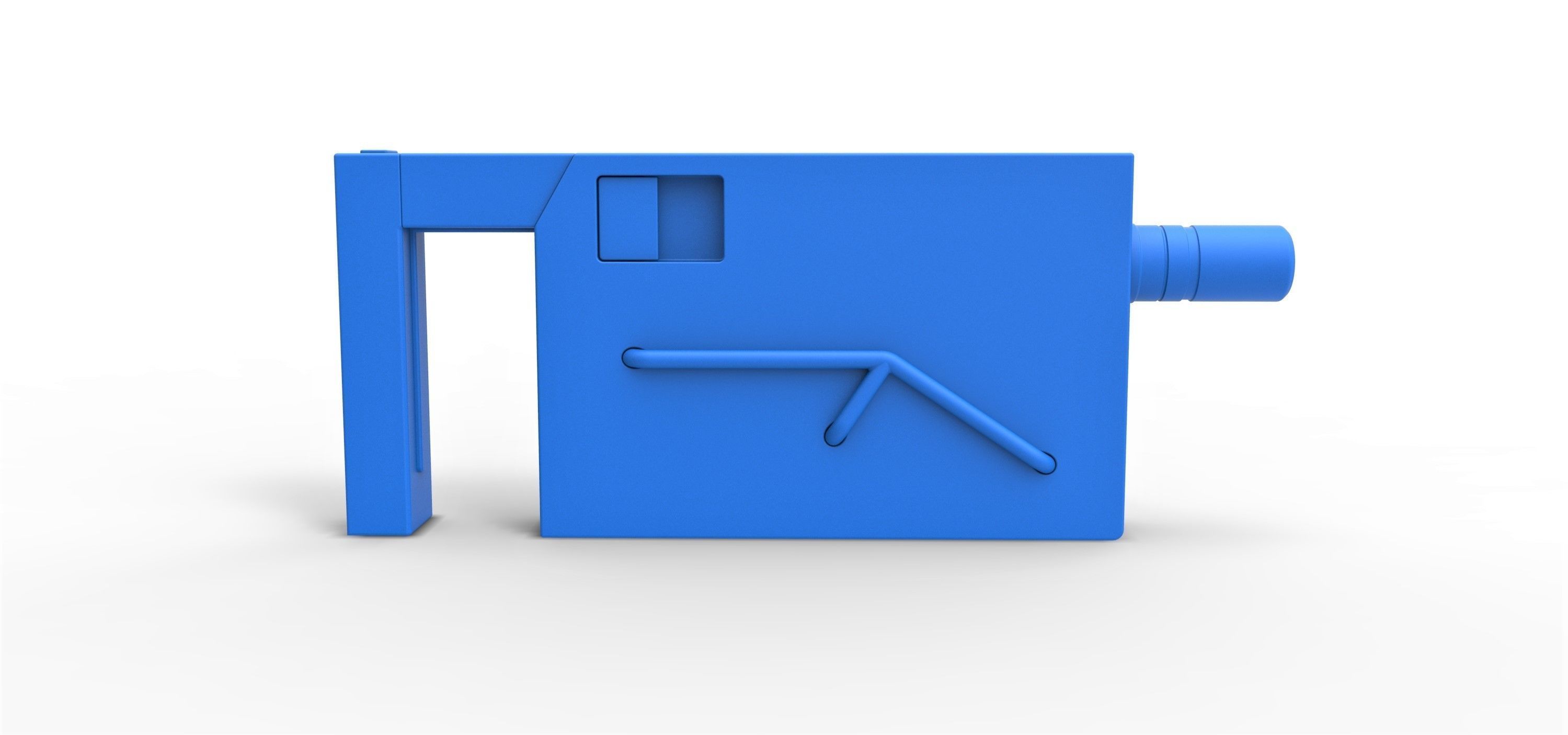 Atreides Gun from the movie Dune 1984 3D model_13