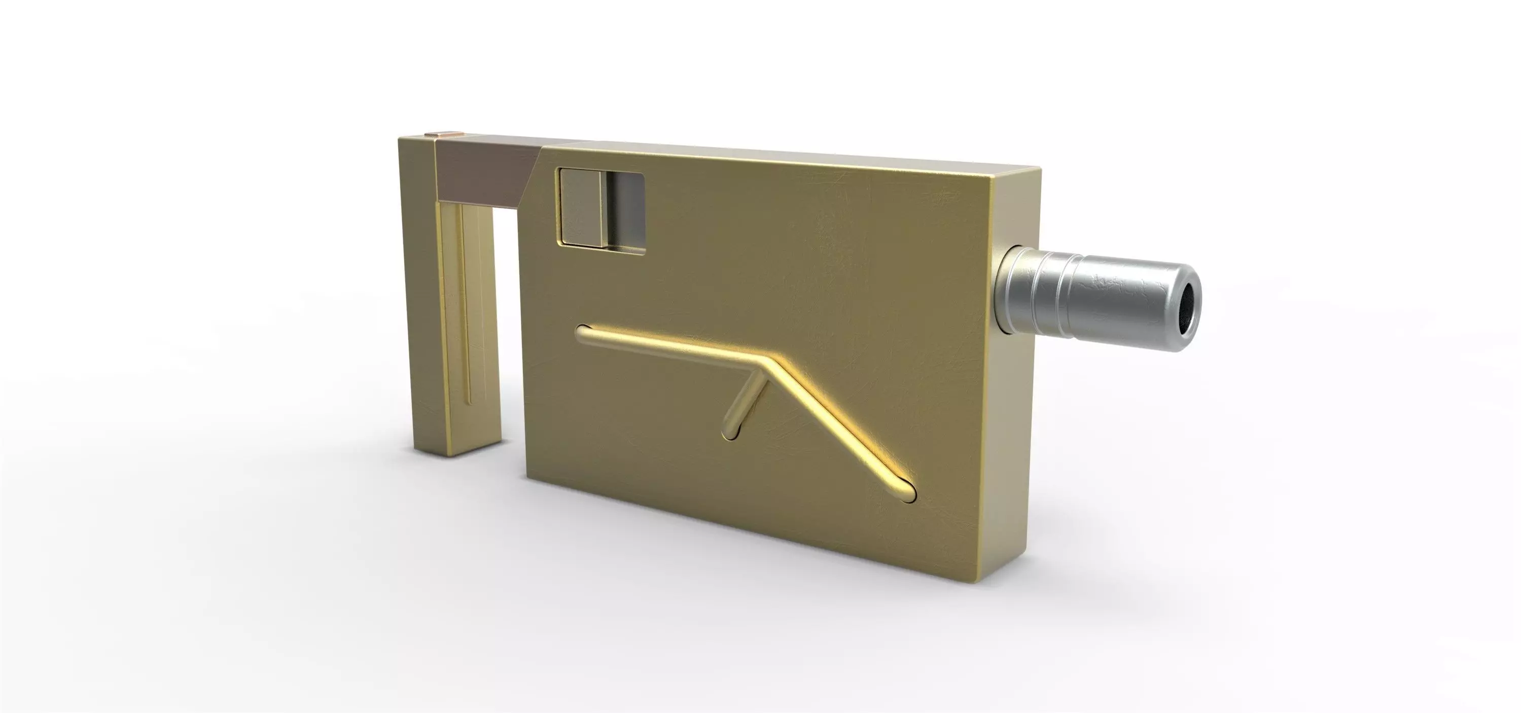 Atreides Gun from the movie Dune 1984 3D model_0