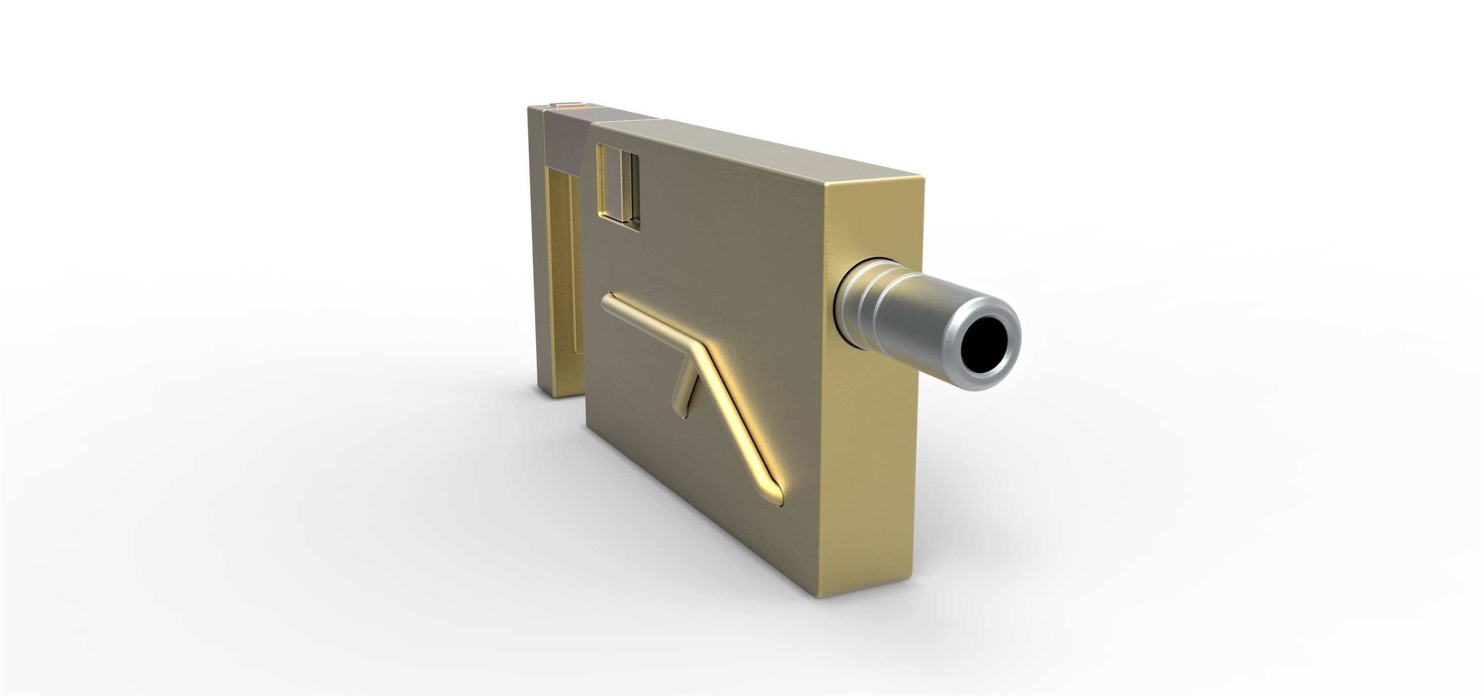 Atreides Gun from the movie Dune 1984 3D model_2