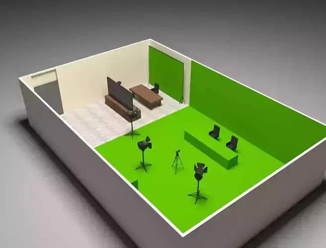 Basic Green Screen Studio for Education