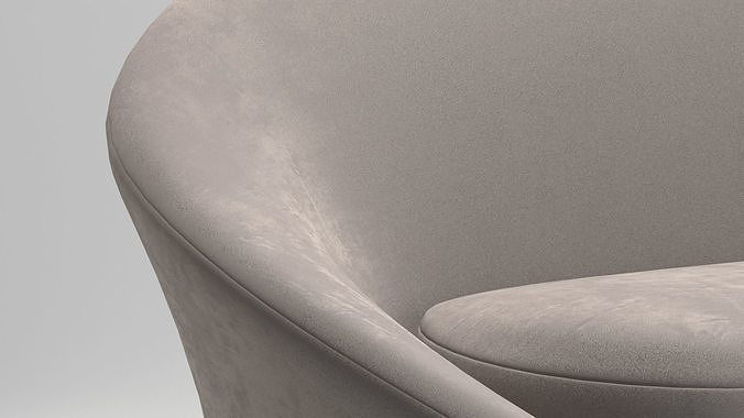 Sofa 80 3D model 2